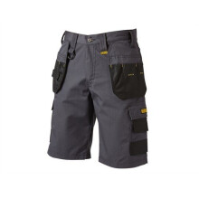 (38W) DEWALT CHEVERLEY SHORT Cheverley Lightweight Grey Polycotton Shorts Waist