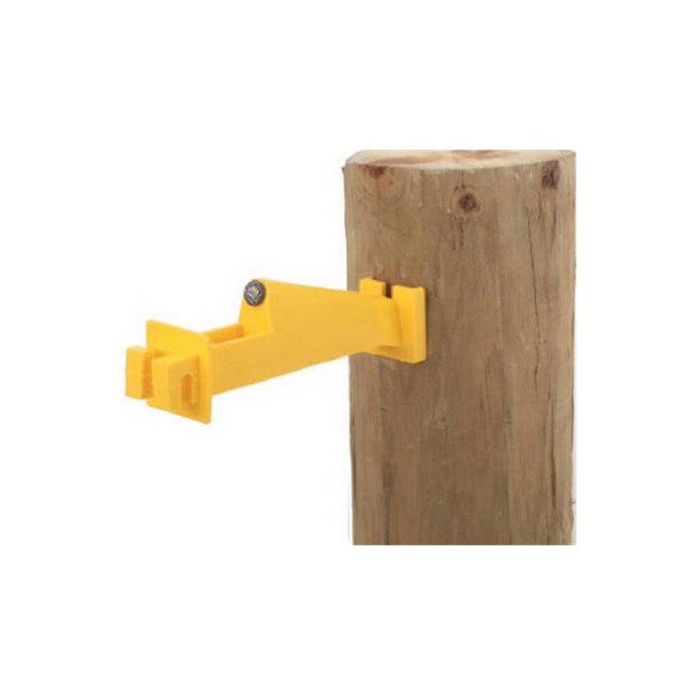 Dare Products Inc Woodex-5Wp-15 Wood Post Insulator Extender, Yellow 038923035250
