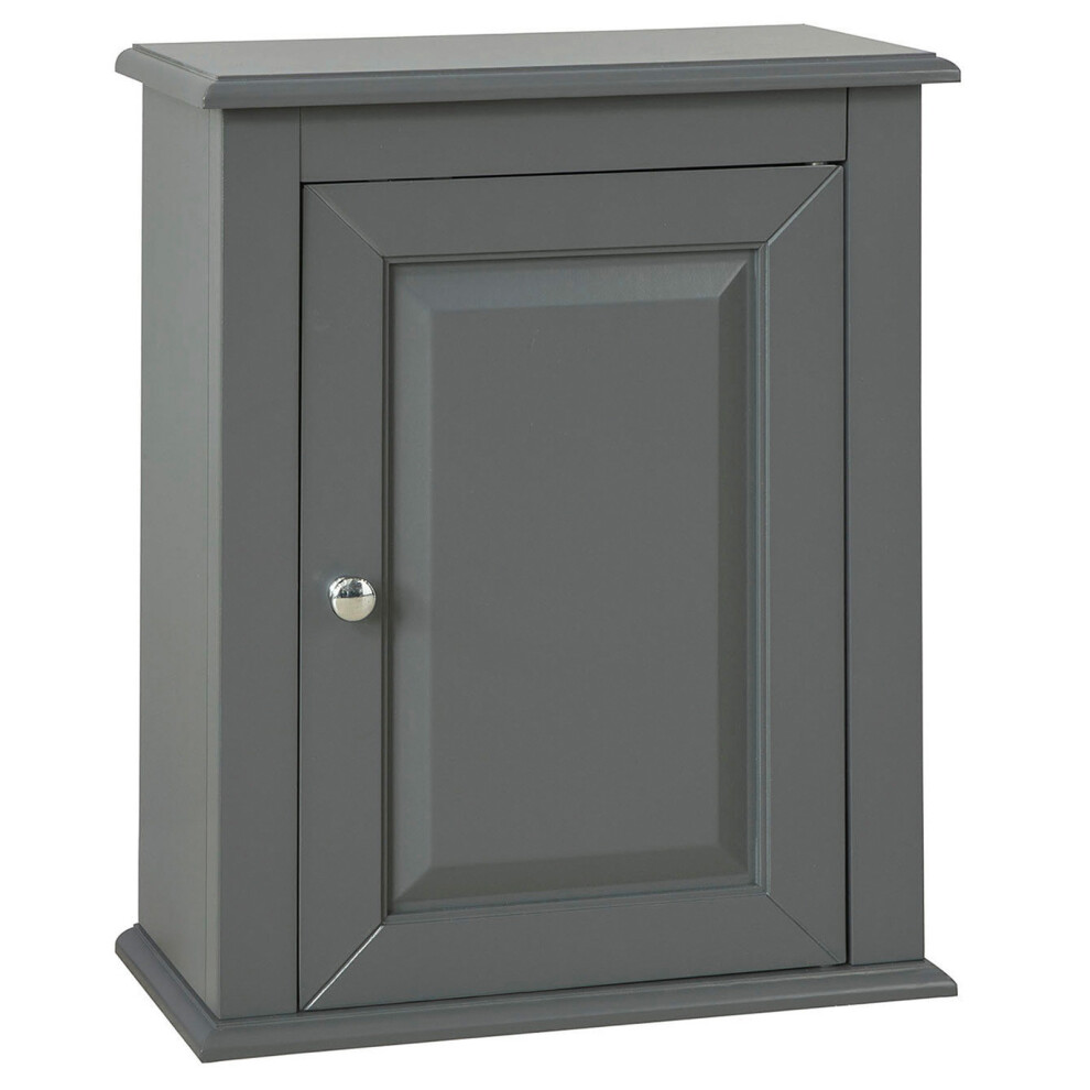 SoBuy® FRG203-DG, Wall Mounted Single Door Bathroom Cabinet