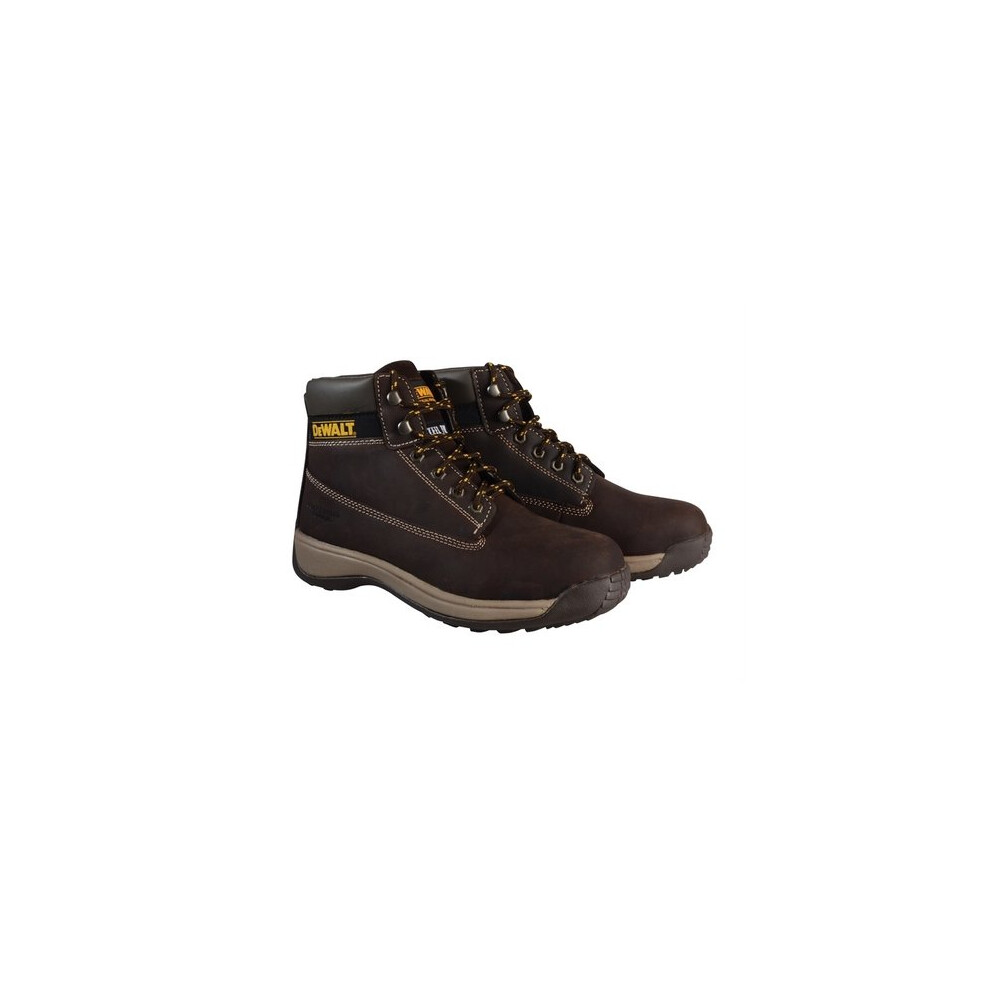 (12 (Adults')) DeWalt DEWAPPREN10B Apprentice Hiker Brown Nubuck Boots UK 10 Euro 44