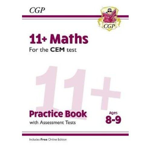 New 11+ CEM Maths Practice Book & Assessment Tests - Ages 8-9 (with Online Edition)