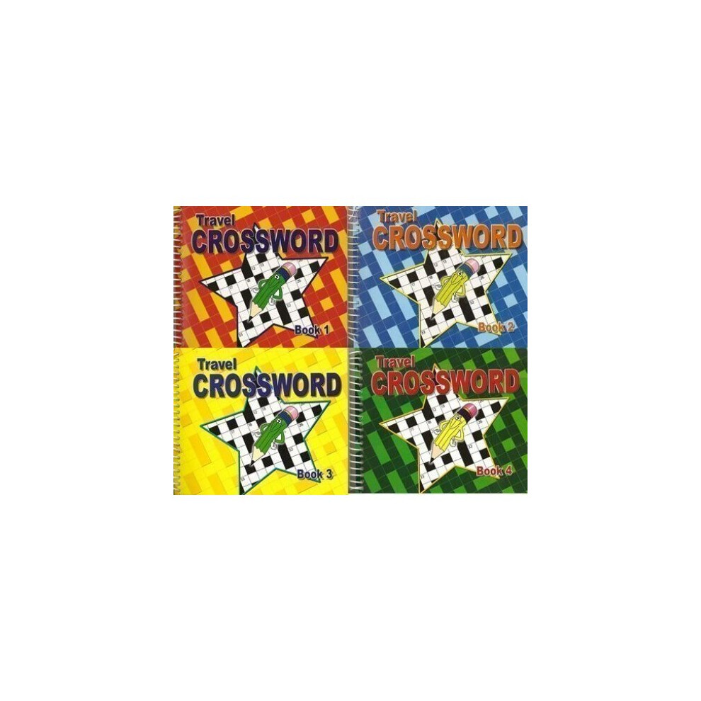 Travel Crossword - 4 Book Value Set