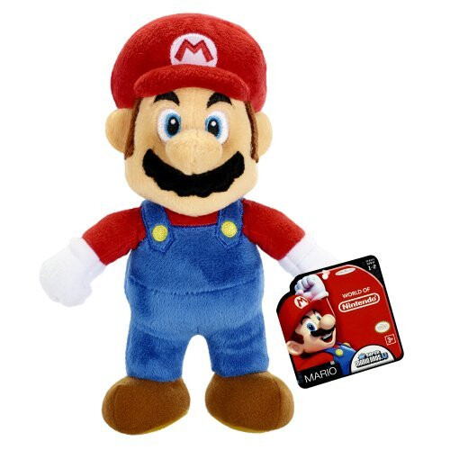 Super Mario Nintendo Mario Bros Universe Wave 1 Mario Plush