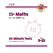 New 11+ CEM 10-Minute Tests: Maths - Ages 9-10 (with Online Edition)