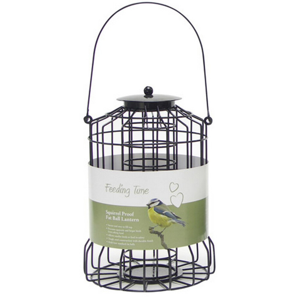 Rosewood Feeding Time Squirrel Proof Fat Ball Lantern