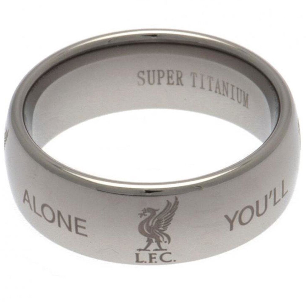 Liverpool FC Medium Super Titanium Ring