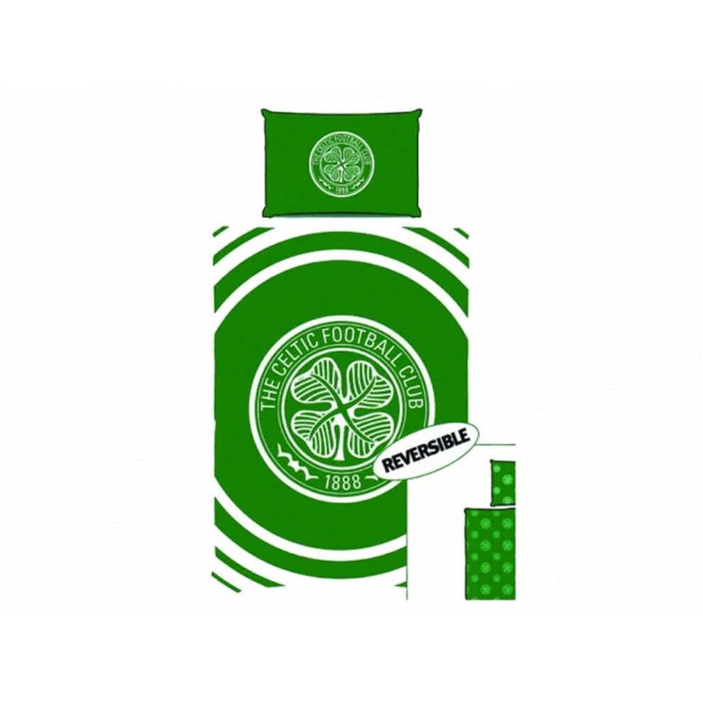 Celtic FC Pulse Single Duvet & Pillowcase Set