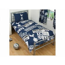 Tottenham Hotspur Patch Single Duvet And Pillow Set