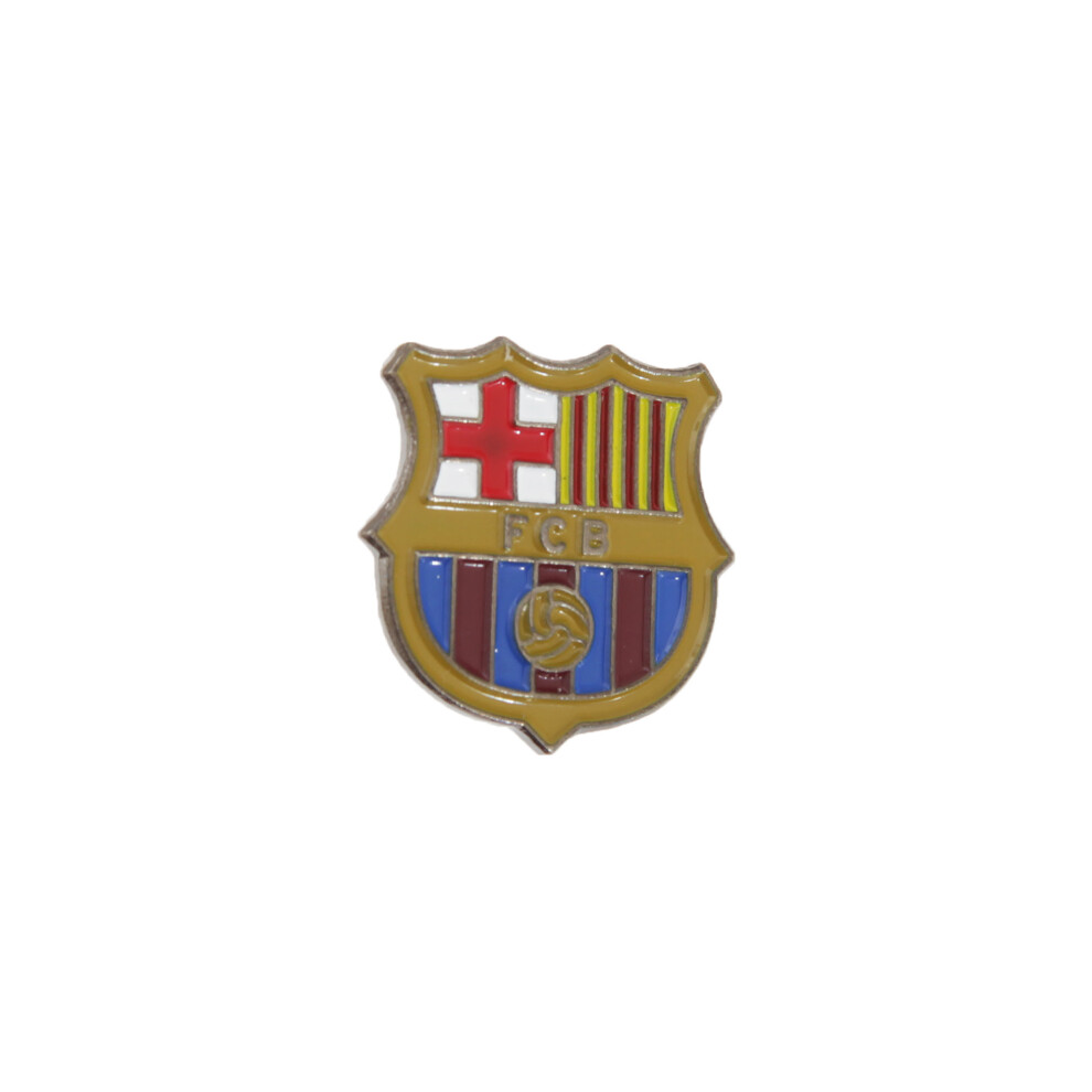 FC Barcelona Official Metal Football Crest Pin Badge