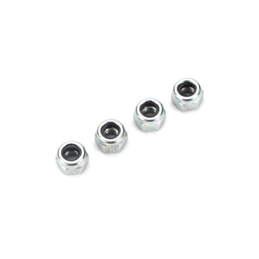 Dubro Products Dub2101 3 Mm Nylon Insert Lock Nuts, Metric - Pack Of 4 011859021016