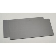 EverGreen EVG9515 0.04 x 6 x 12 in. Styrene Plastic Sheet Railroad Scratch Building Supply, Black - Pack of 2