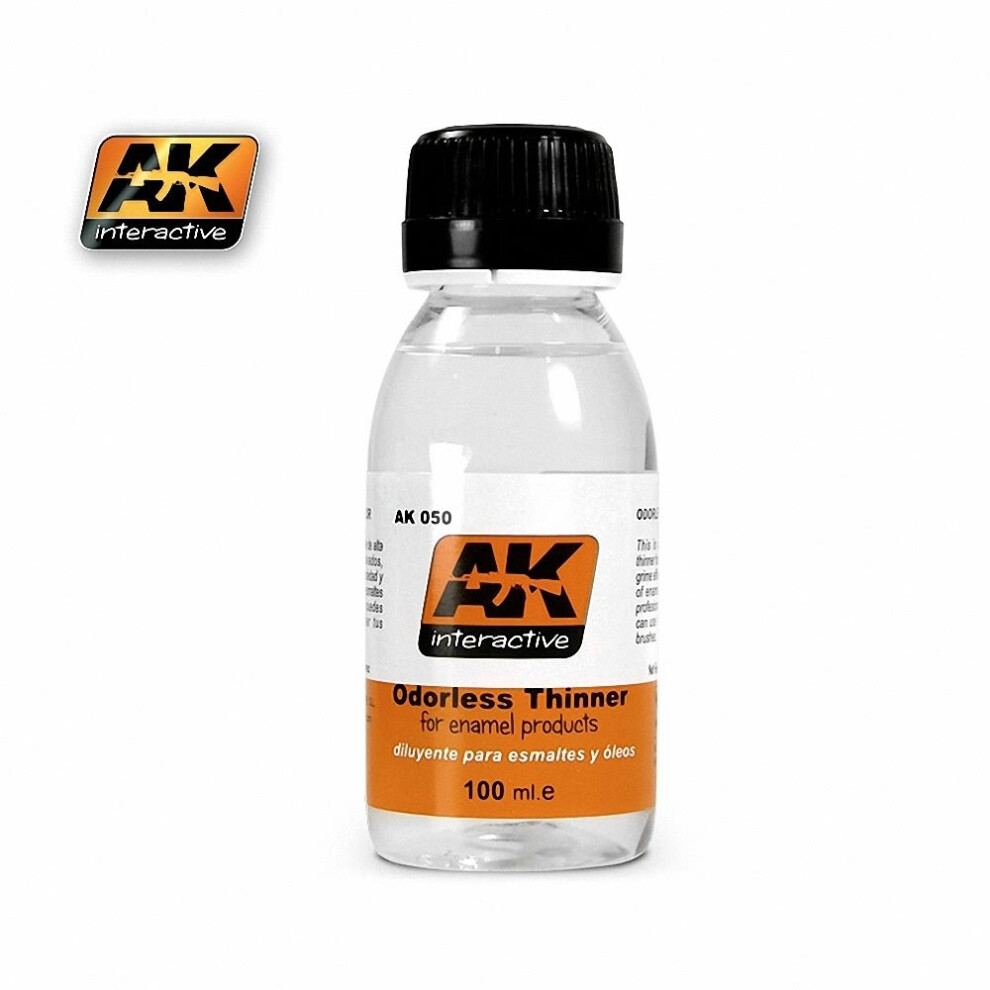 Ak Interactive Ak00050 - Odourless Thinners 100Ml