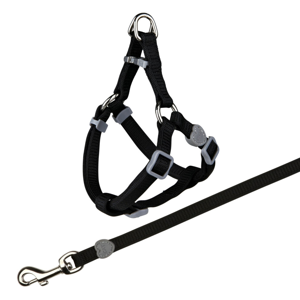 Trixie One Touch Cat Harness With Leash - Asrtd Multicoloured