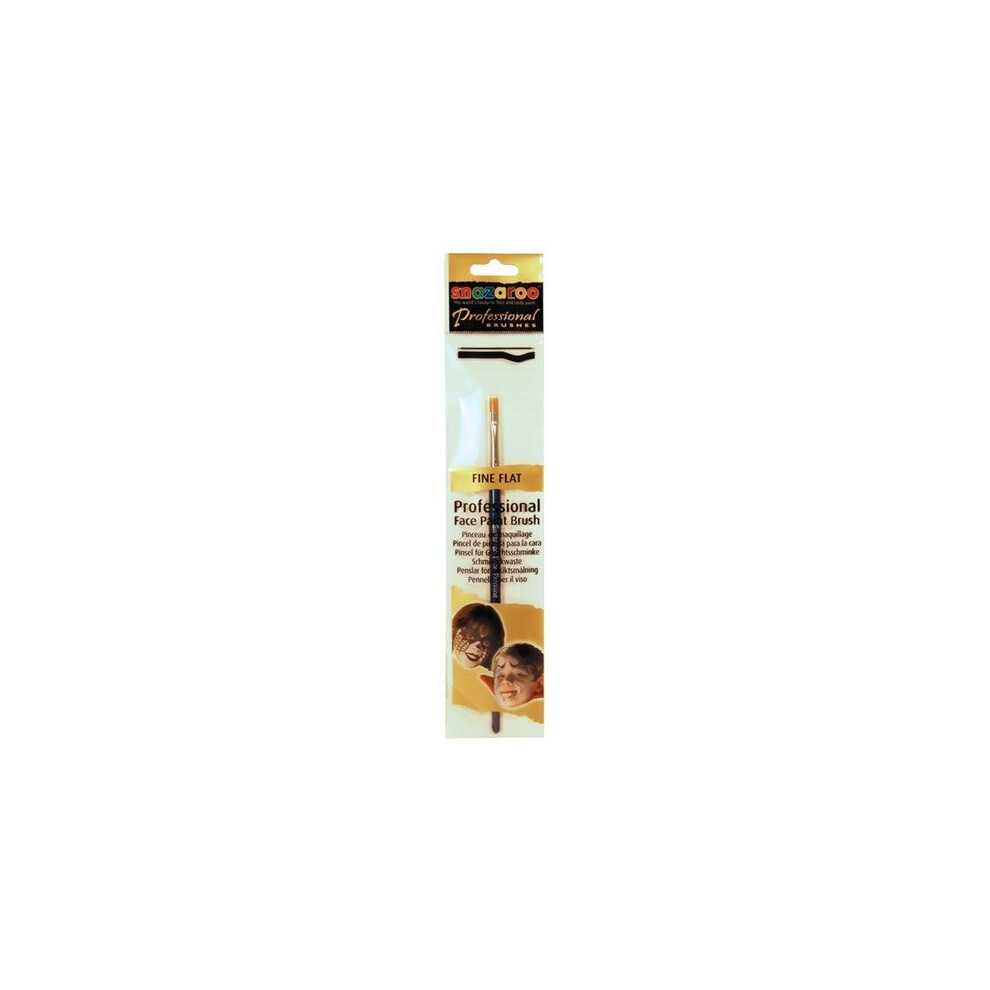 Snazaroo Unisex Fine Flat Brush