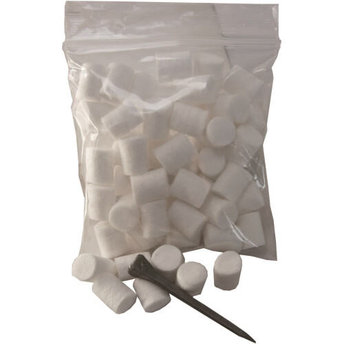 Liveryman Preformed Cotton Stud Plugs (50 Pack)