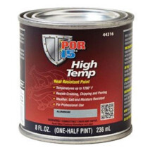 POR-15 POR-44216 High Temp, Manifold Gray, 8 oz