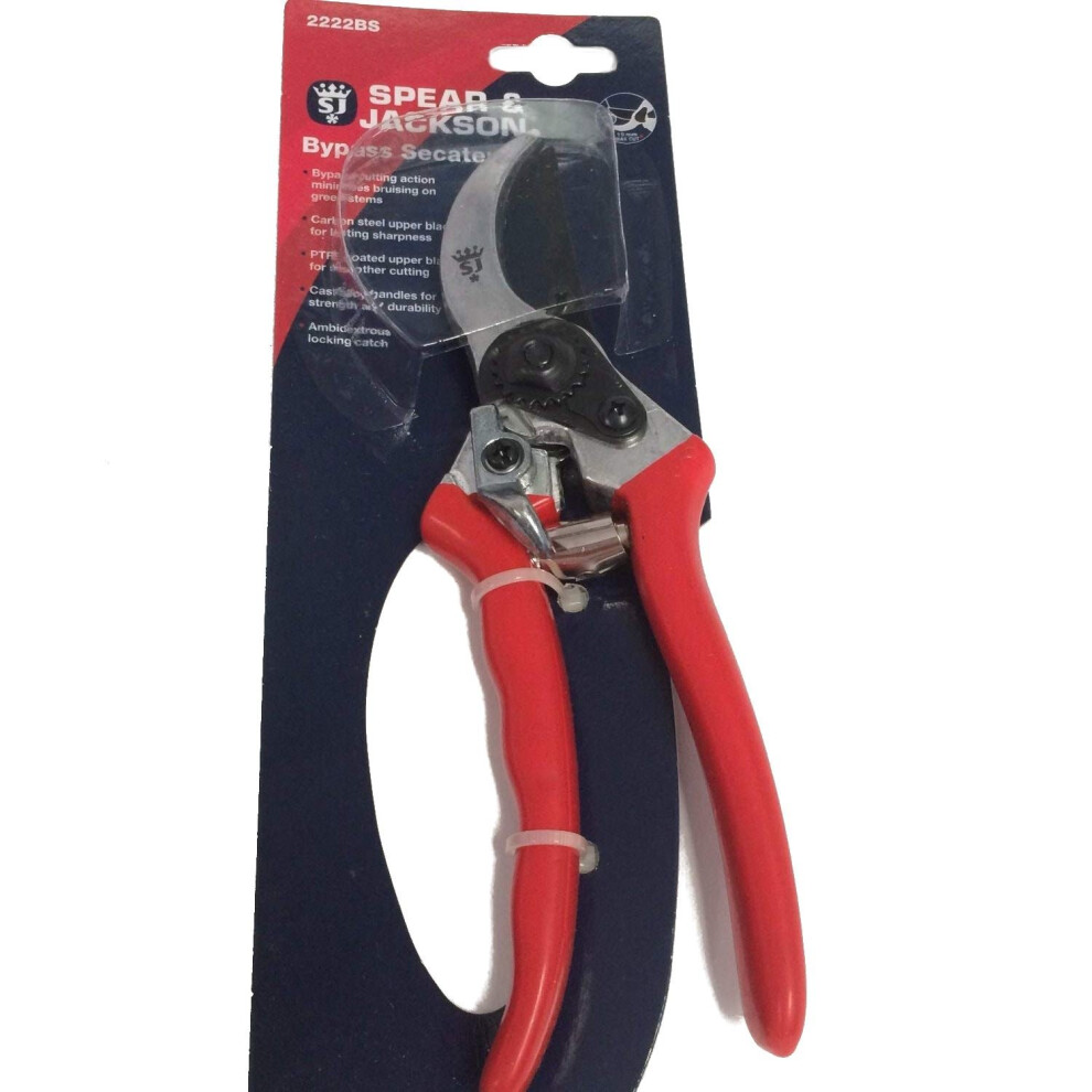 Spear and Jackson 2222BS Garden Bypass Secateur / Pruner