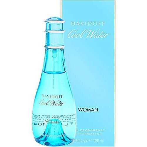 Davidoff Cool Water Woman 100ml Eau Deodorante Natural Spray For Her on OnBuy