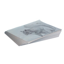 Pacon 085250 School Smart Sax Plain Newsprint Newspaper, 30 lbs, 8.5 x 11 in., White - Pack of 500