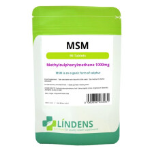 MSM (methylsulfonylmethane) 1000mg 90 Tablets Organic form of Sulphur