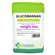 Glucomannan Konjac Fibre Capsules DOUBLE PACK 500mg x 180 Diet Weight