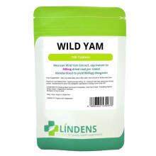 Lindens Mexican Wild Yam Extract 500mg 100 tablets Diosgenin