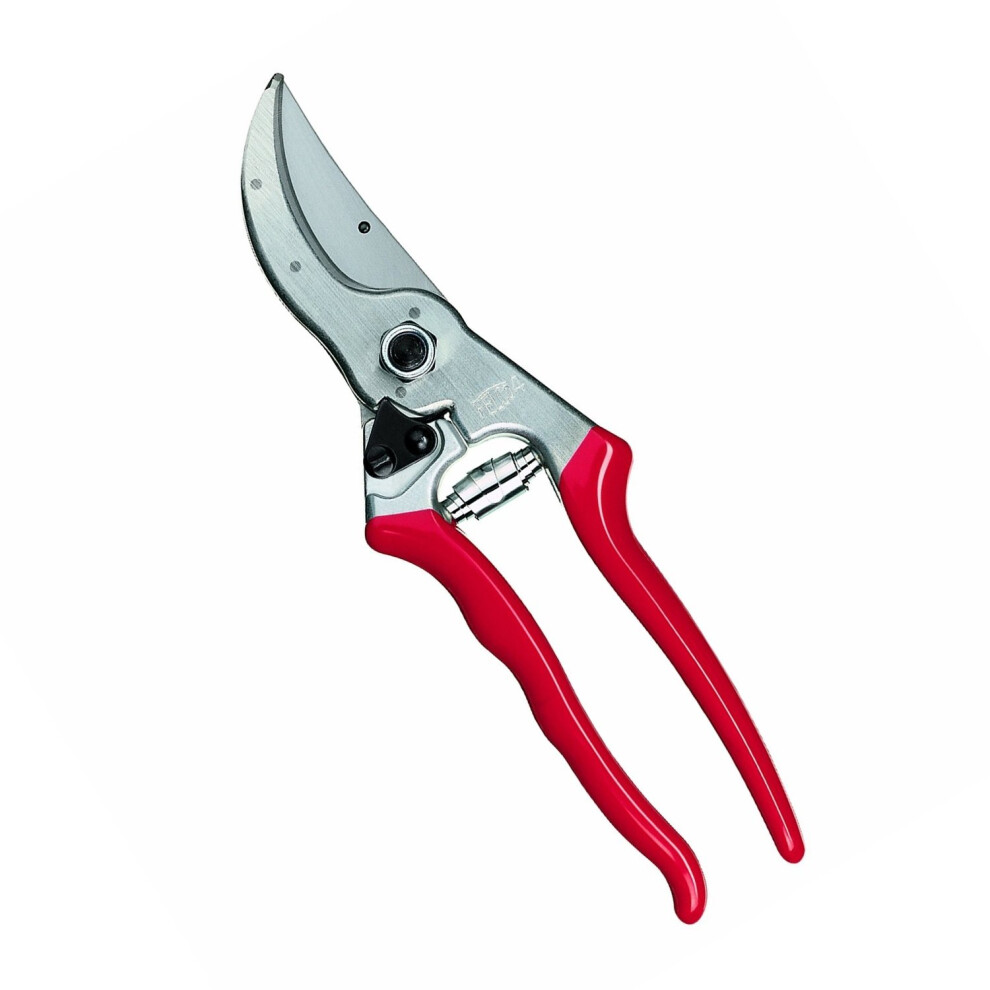 Felco MODEL 4 Secateurs - Standard Garden Pruners, 25mm Cut, Forged Aluminium Handles, Carbon Steel Blade - L125