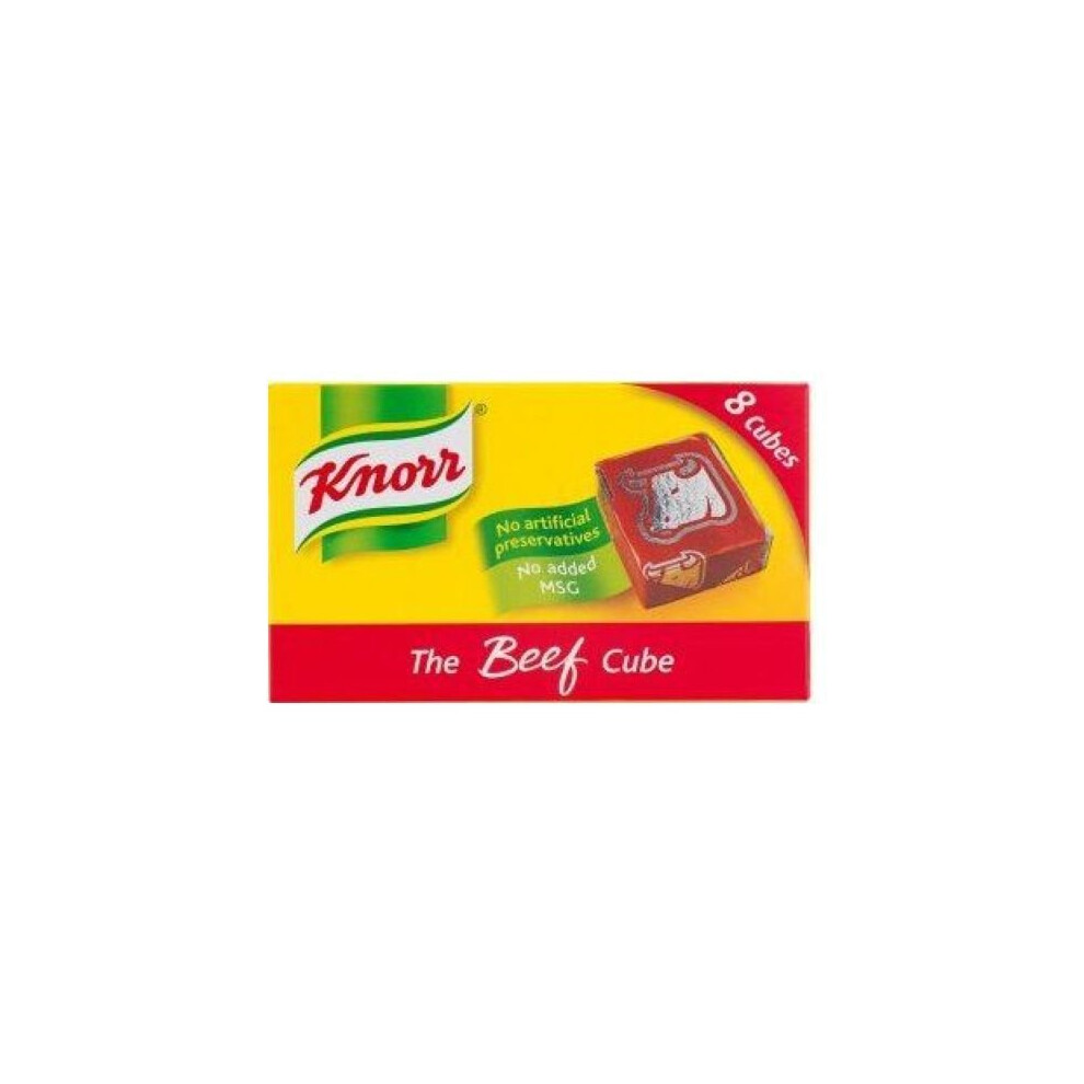 Knorr Stock Cubes Beef 8'S (12 x 8)