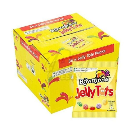 Rowntree Jelly Tots (36 x Bag)