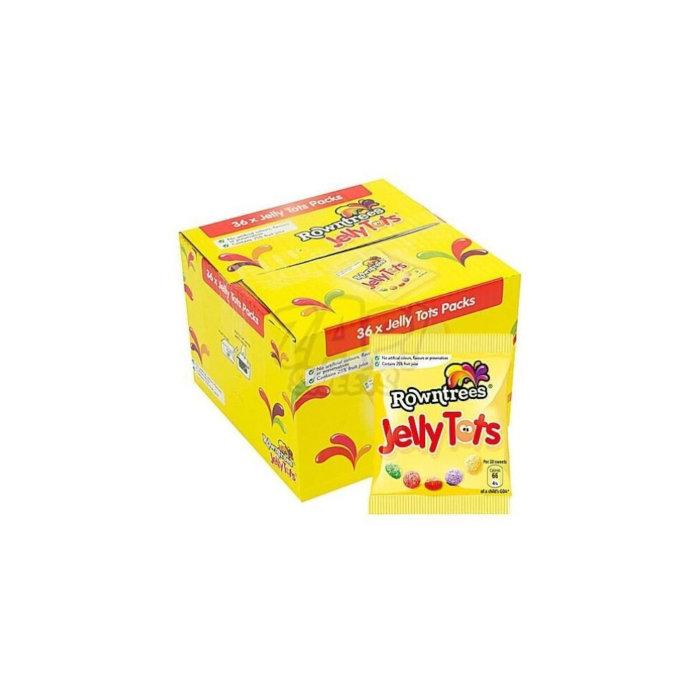 Rowntree Jelly Tots (36 x Bag)