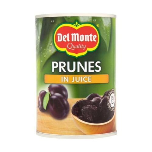 Del Monte Prunes In Juice (6 x 410g)