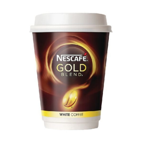 Nescafe Nescafe Go White Coffee Gold Blend Cups (8 x CUP)