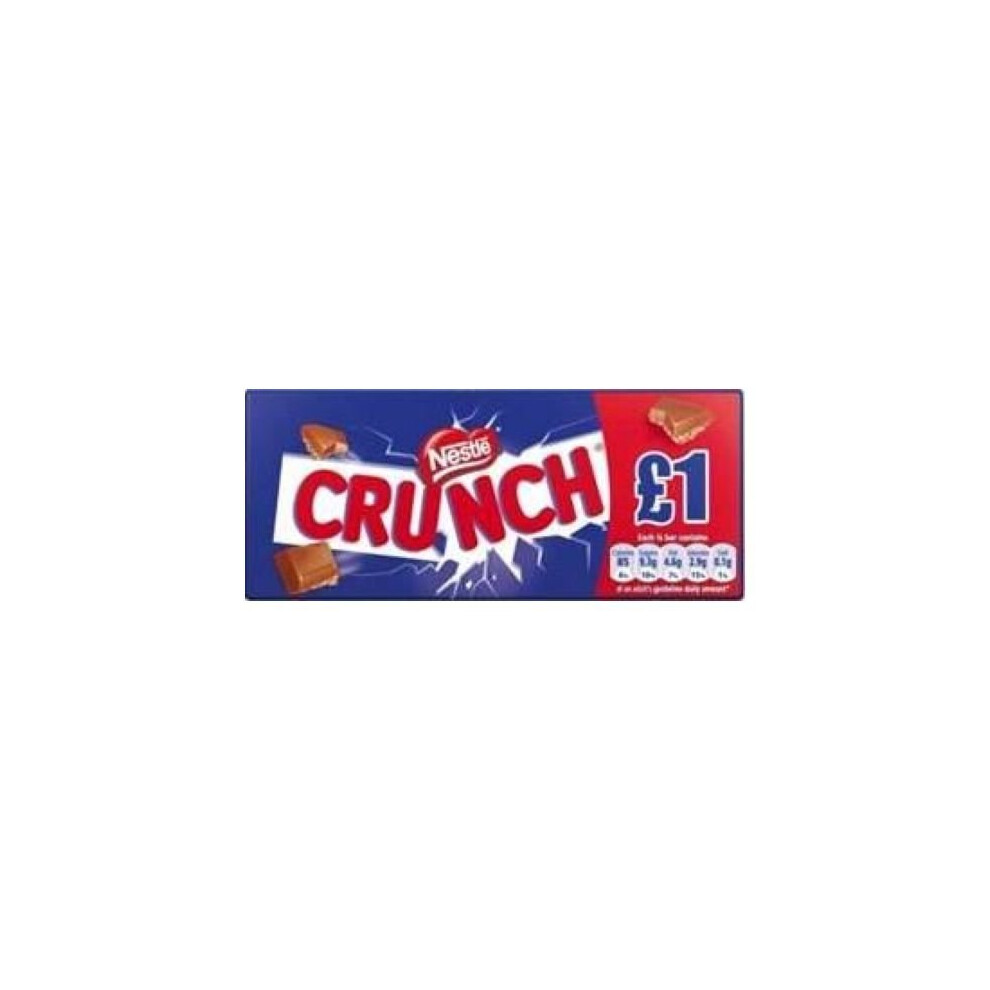 Nestle Crunch Bar (16 x 100g)