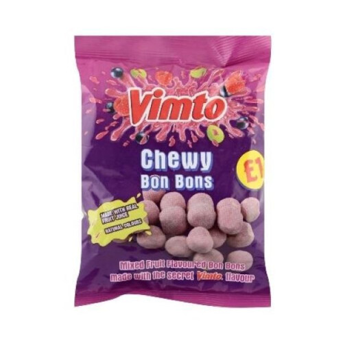 Vimto Chewy Bon Bons Bag (12 x 165g)