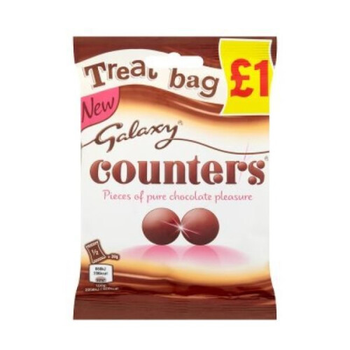 Galaxy Galaxy Counters Treat Bag (20 x 78g)