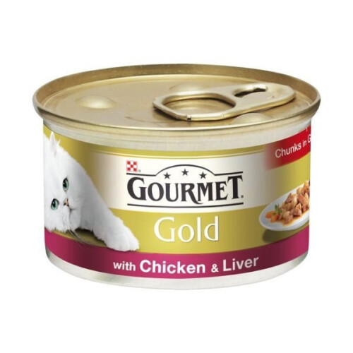 Purina Gourmet Gold Chicken & Liver (12 x 85g)