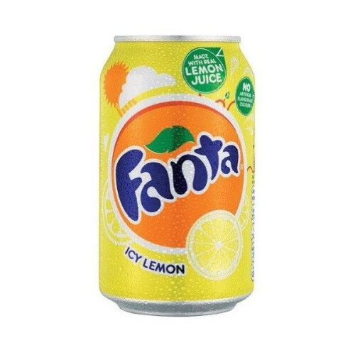 Coca Cola Fanta Lemon Cans (24 x 330ml)