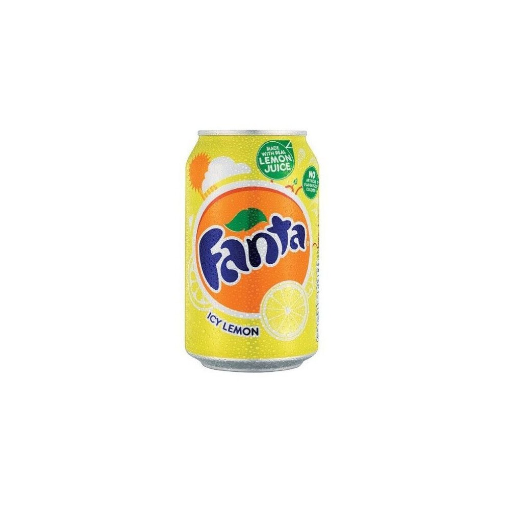 Fanta Lemon Cans (24 x 330ml)