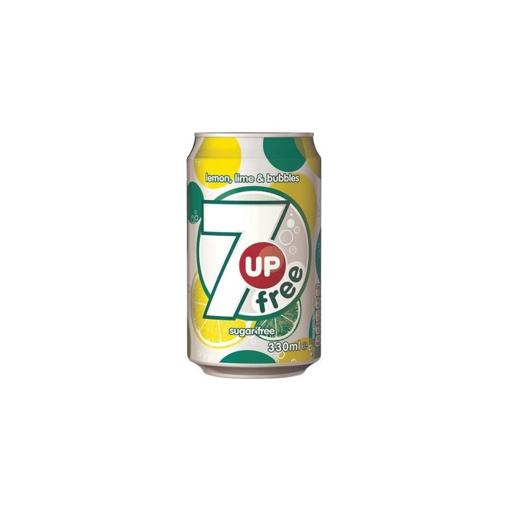 7 Up Free Cans (24 X 330ml)