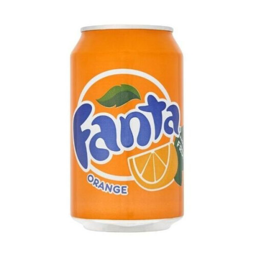 Coca Cola 330 ml Fanta Orange Cans (24 x 330ml)