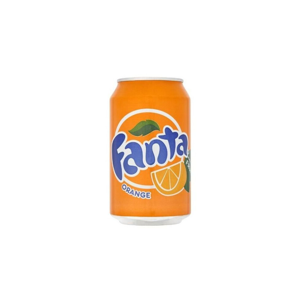Coca Cola 330 Ml Fanta Cans (24 X 330Ml) Orange