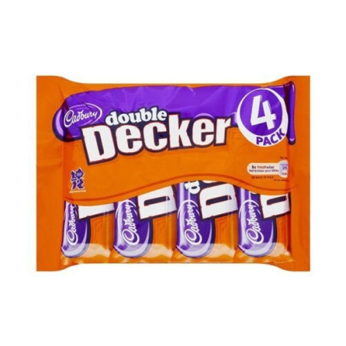 Cadbury Double Decker Snacksize 4 Pack (8 x 160g)