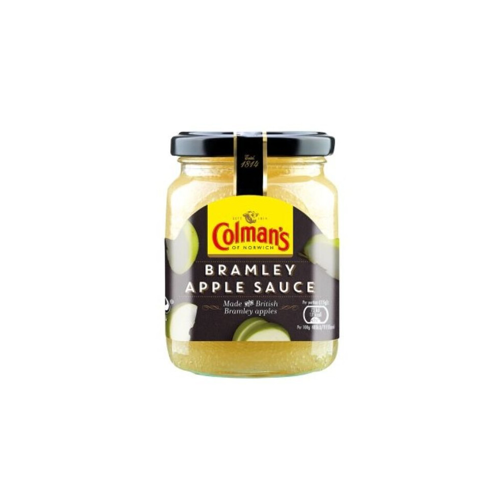 Colman's Bramley Apple Sauce (8 X 136G)