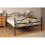 Comfy Living (3ft Single, Black) Willow Metal Bed Frame 1
