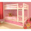Comfy Living (Pink) Hamlet Wooden Slide Storage Bunk 1