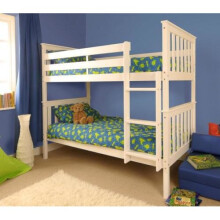 (White) Chelsea Wooden Bunk Bed