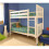 Comfy Living (White) Chelsea Wooden Bunk Bed 1