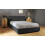 Comfy Living (5ft Kingsize, Black) Reuben Fabric Ottoman Storage Bed 1
