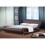 Comfy Living (5ft Kingsize, Chocolate) Jaxon Faux Leather Bed Frame 1