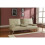 Comfy Living (Cream) Yamba Faux Leather Sofa Bed 1